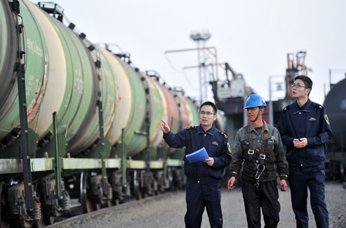 阿拉山口口岸一季度原油進口量增長超三成