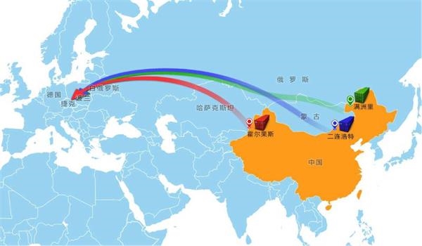 經(jīng)新疆國際班列鋪畫11條運行線 經(jīng)新疆國際班列鋪畫11條運行線
